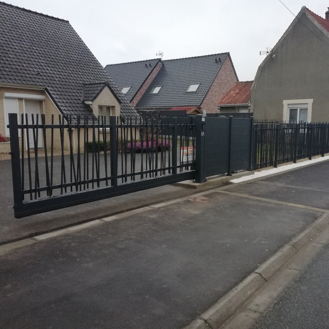 Portail aluminium - ID Park 17