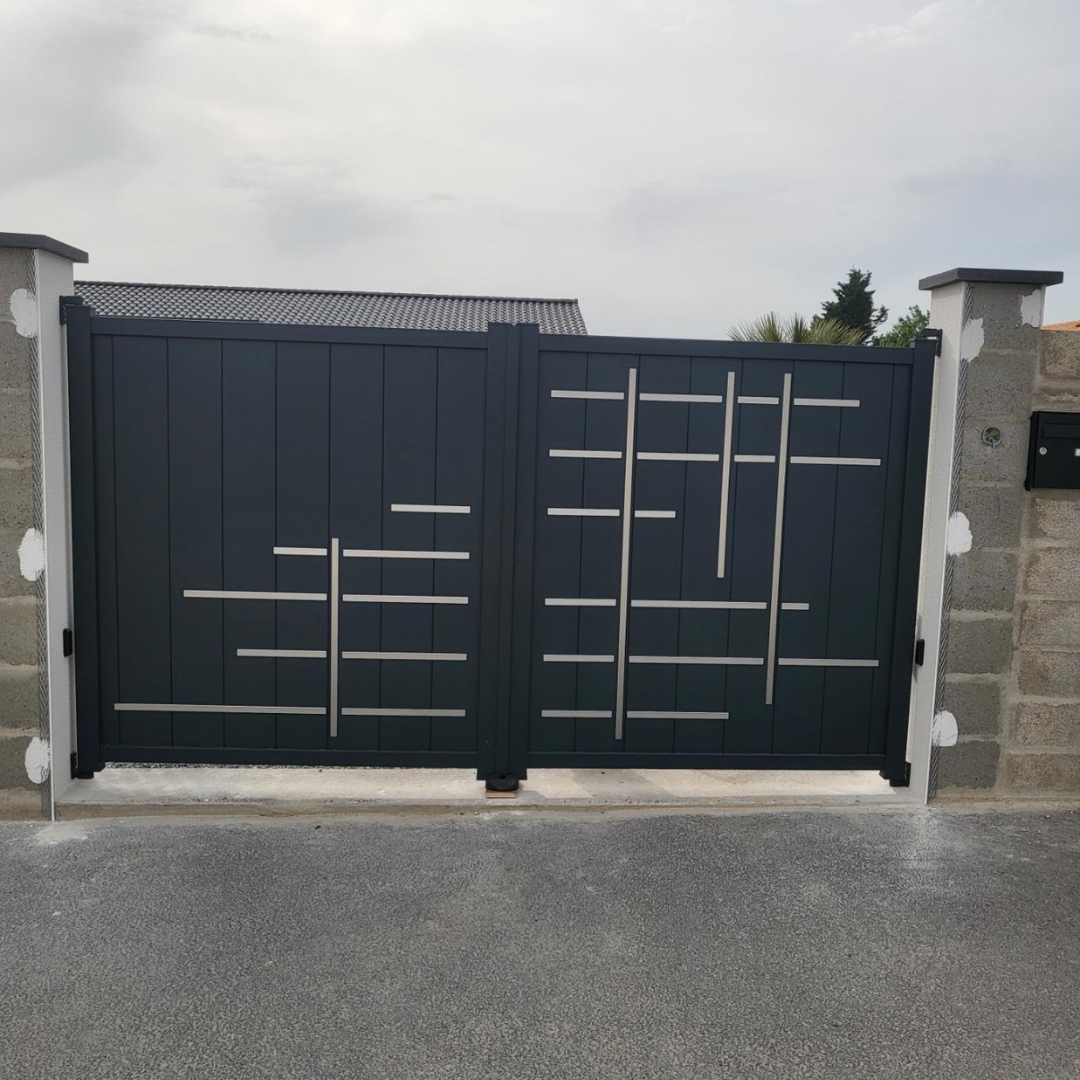 Portail aluminium - ID Park 18