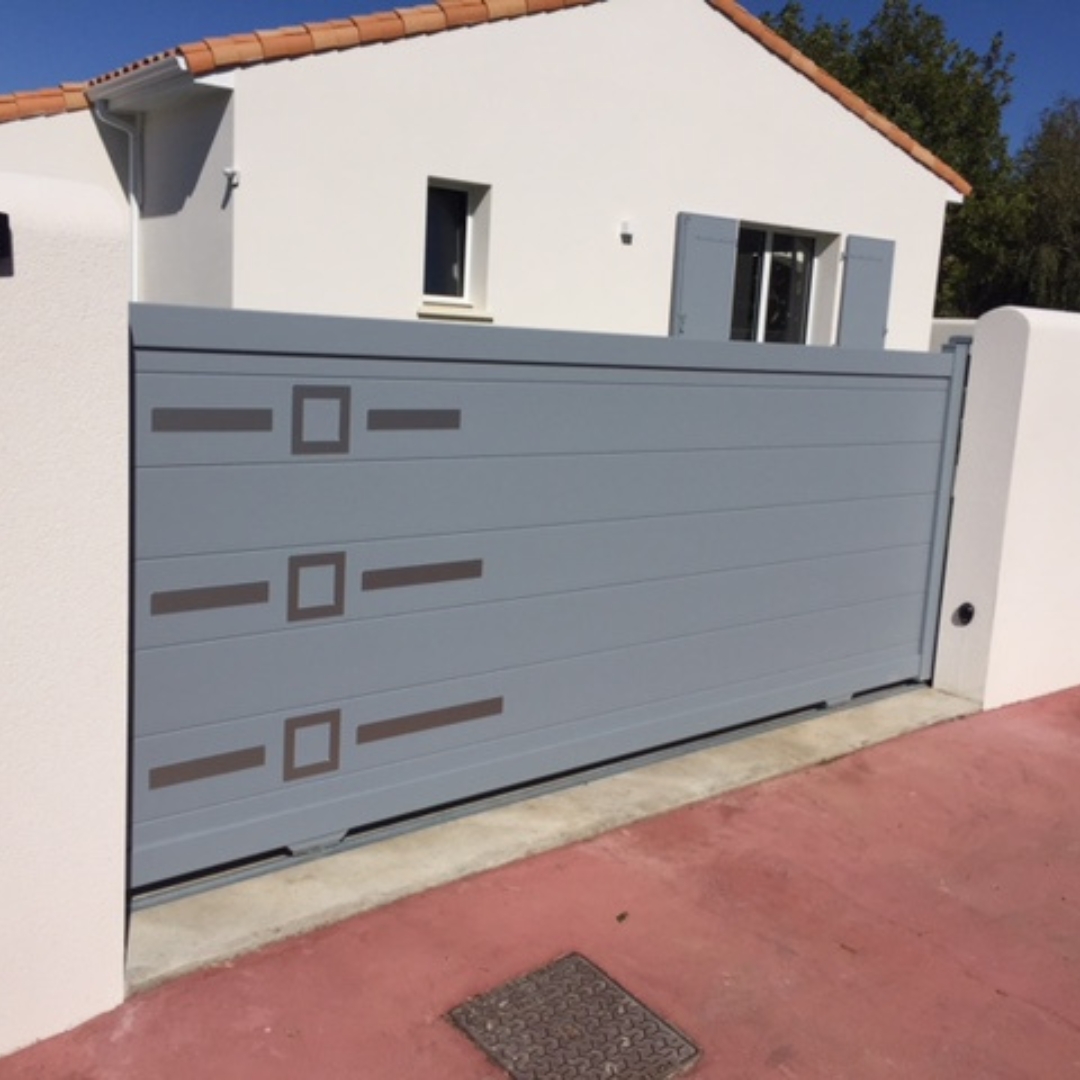 Portail aluminium - ID Park 20