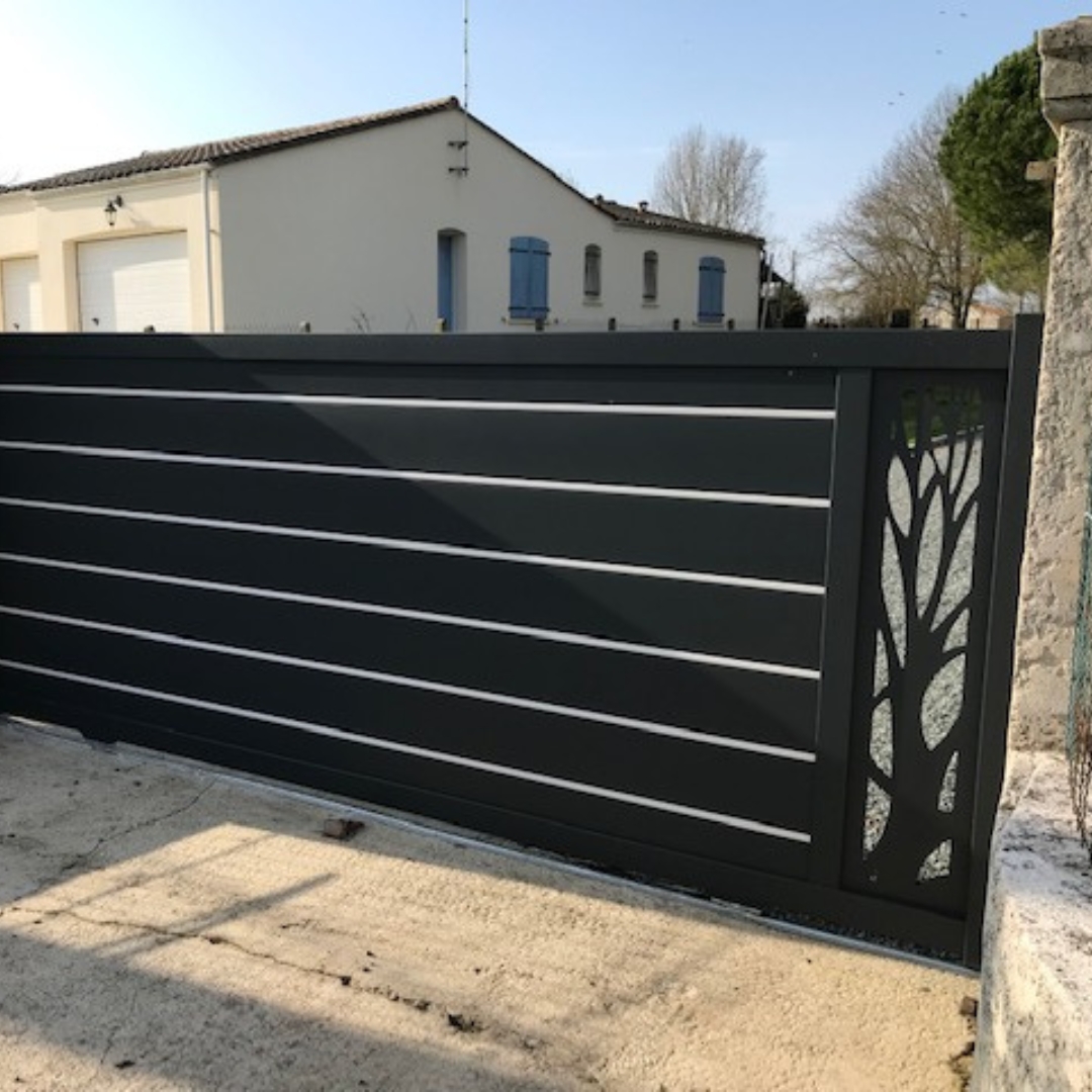 Portail aluminium - ID Park 21