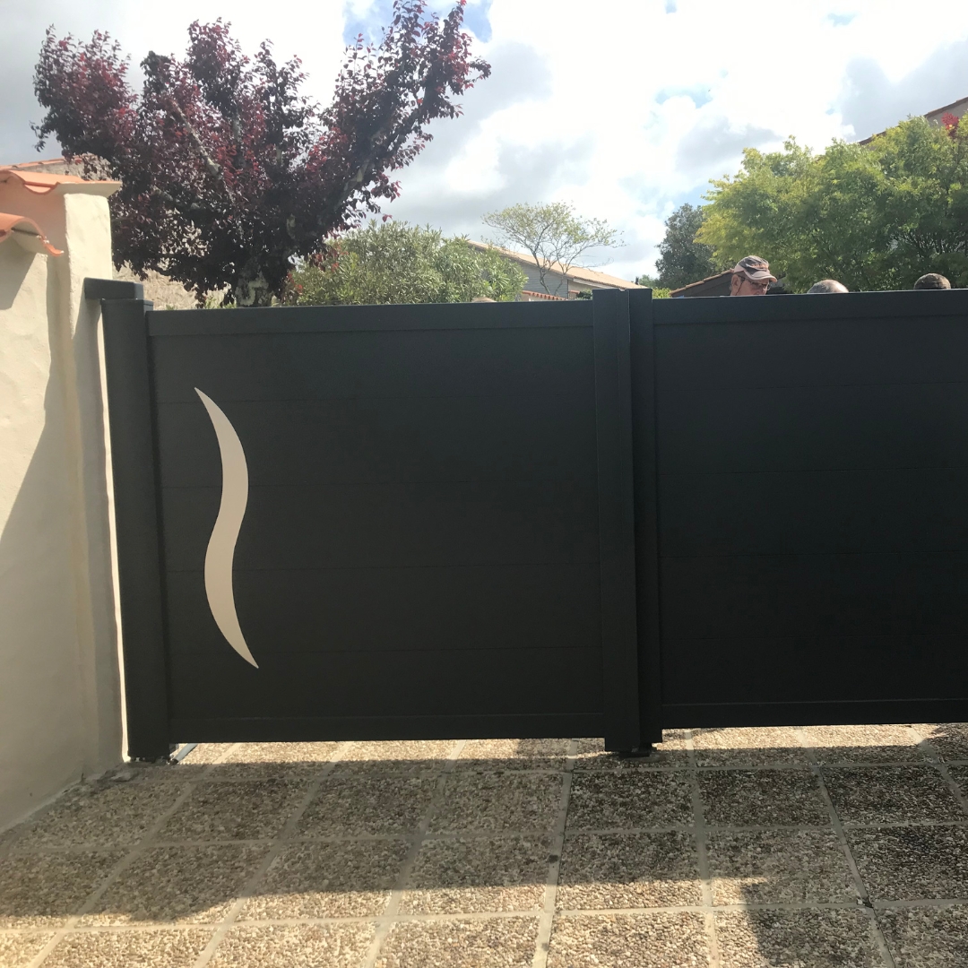 Portail aluminium - ID Park 22